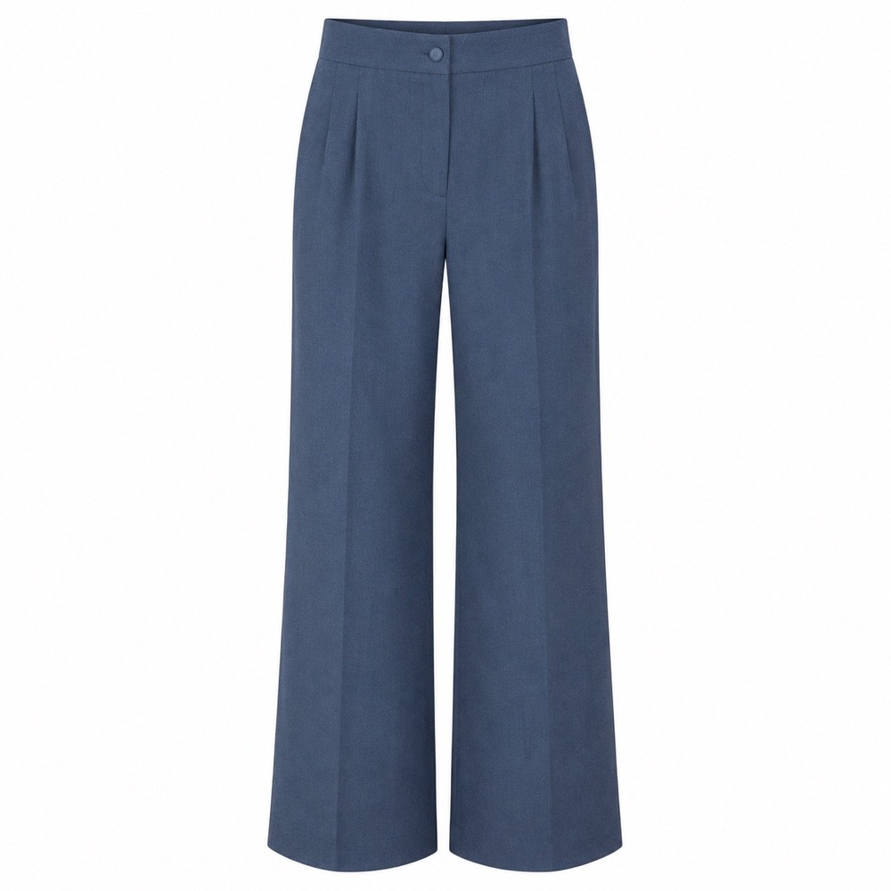 Antonio Melani Trousers Dress Pants Size 4 Wide Leg High Rise Pleated Career